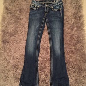 Miss me boot cut jeans.